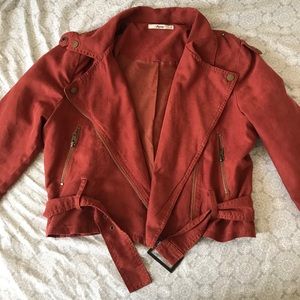 ginger short trench jacket